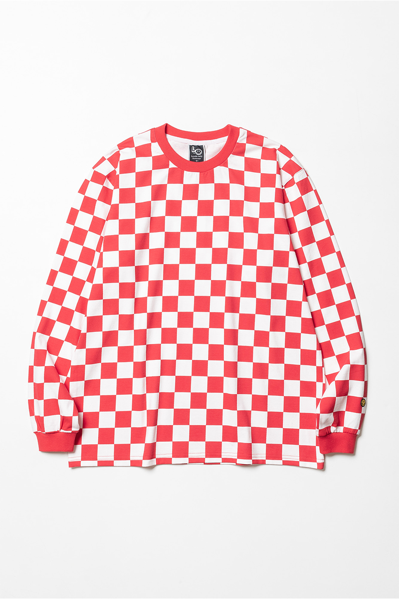 Checkerboard long sleeve