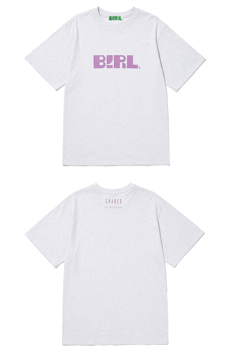 Summer BIRL x CHANCE CLOTHING logo tee - W/MELANGE