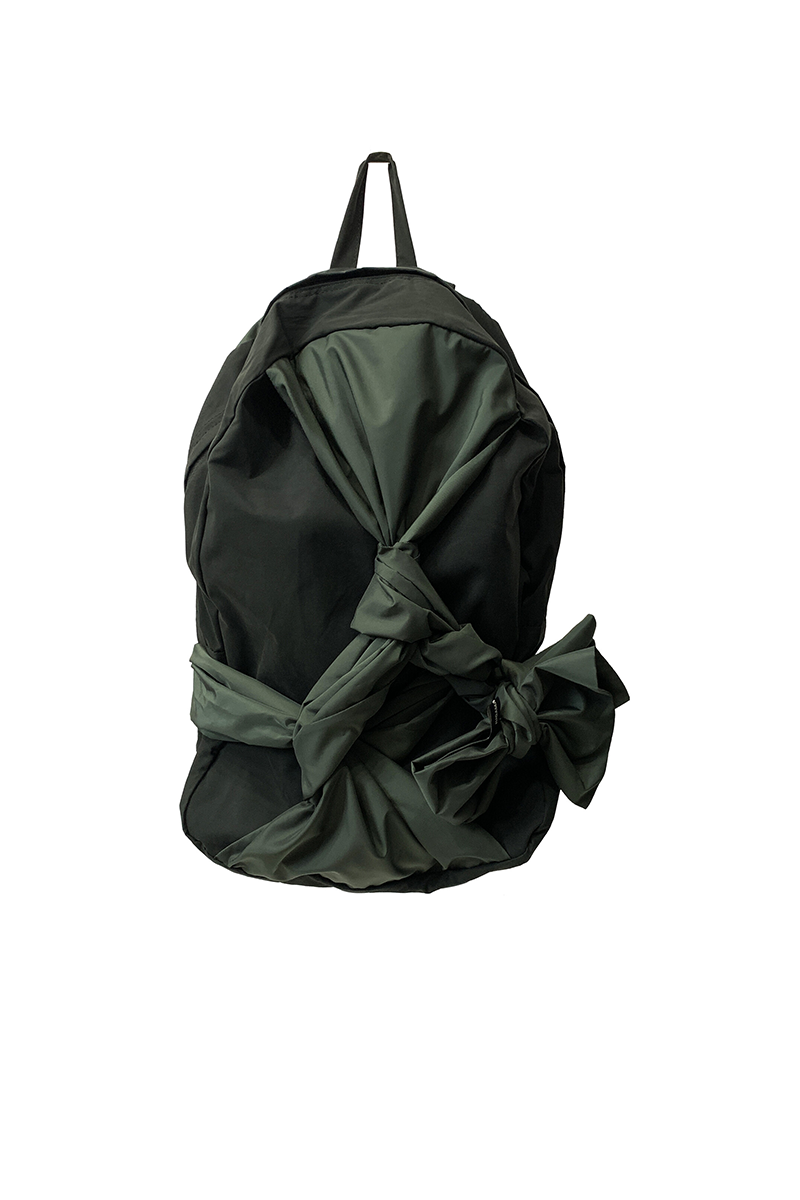 Knotted Backpack (olive green)