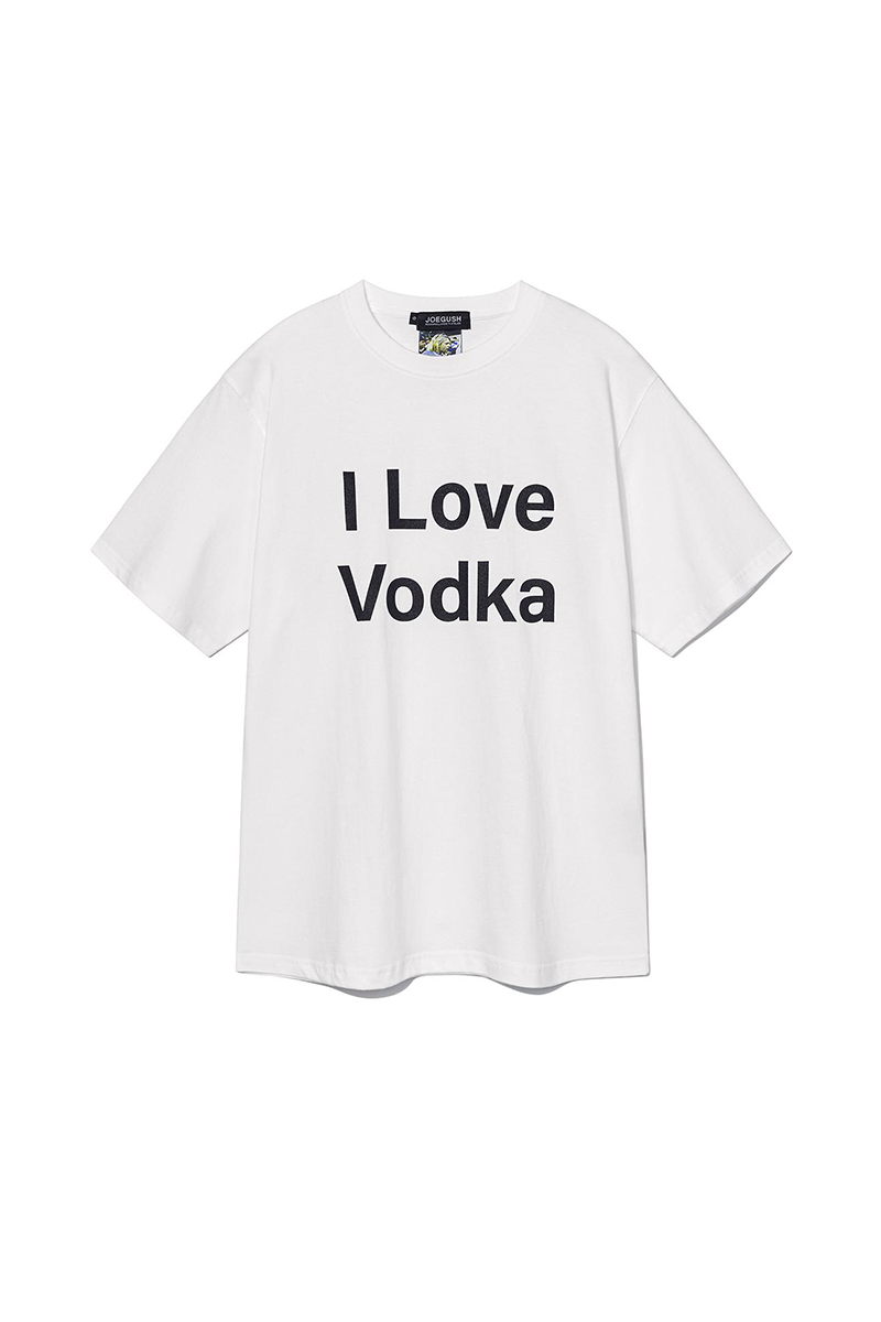 I Love Vodka T-shirt (White)