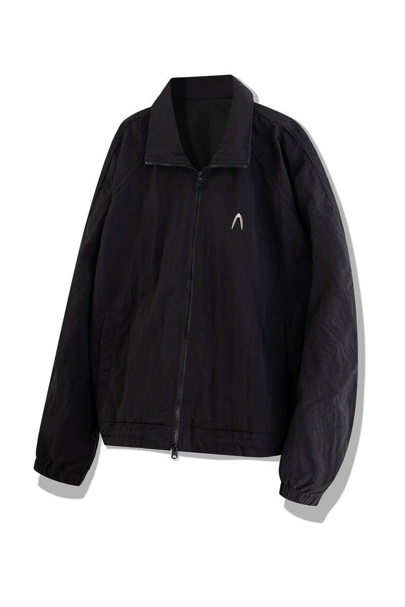 Nylon Line Jacket (Black)