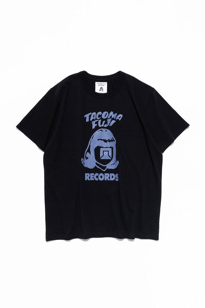 TACOMA FUJI RECORDS LOGO Tee ’24 - BLACK
